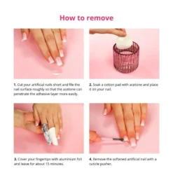 24 pcs Press On Nails Dripping Gold