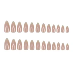 24 pcs Press On Nails Glazed Donut