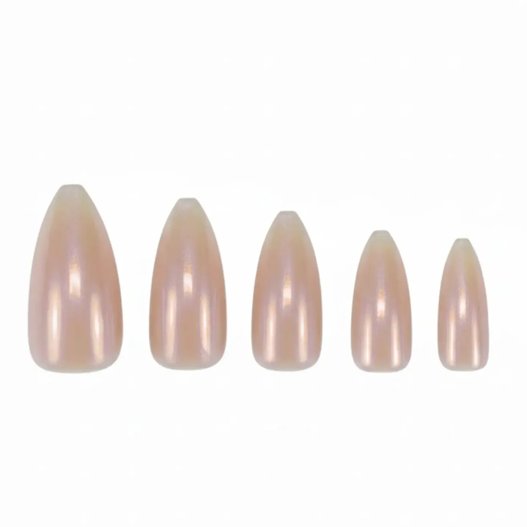 24 pcs Press On Nails Glazed Donut