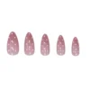 24 pcs Press On Nails Polka Dots