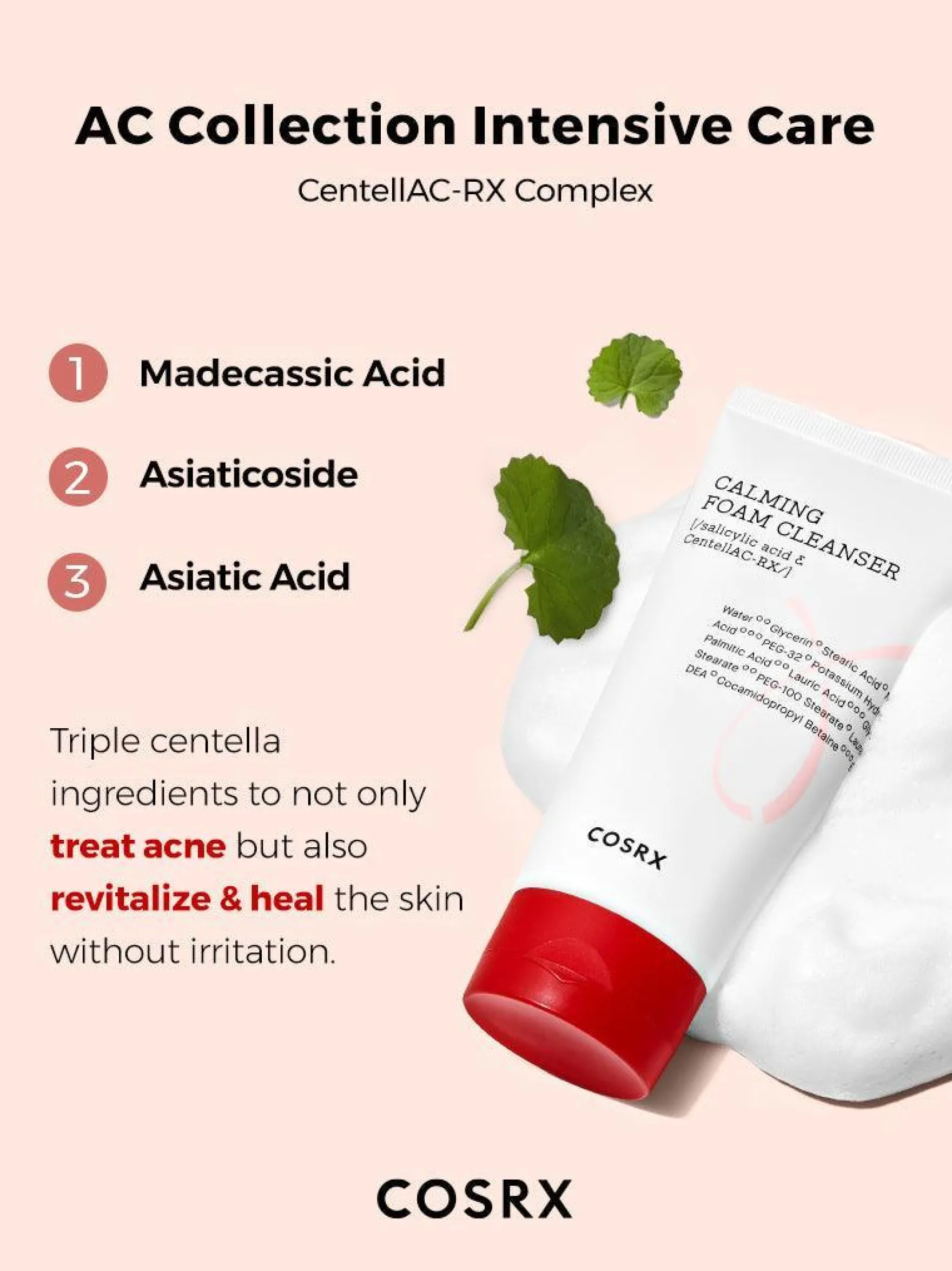 AC Collection Calming Foam Cleanser