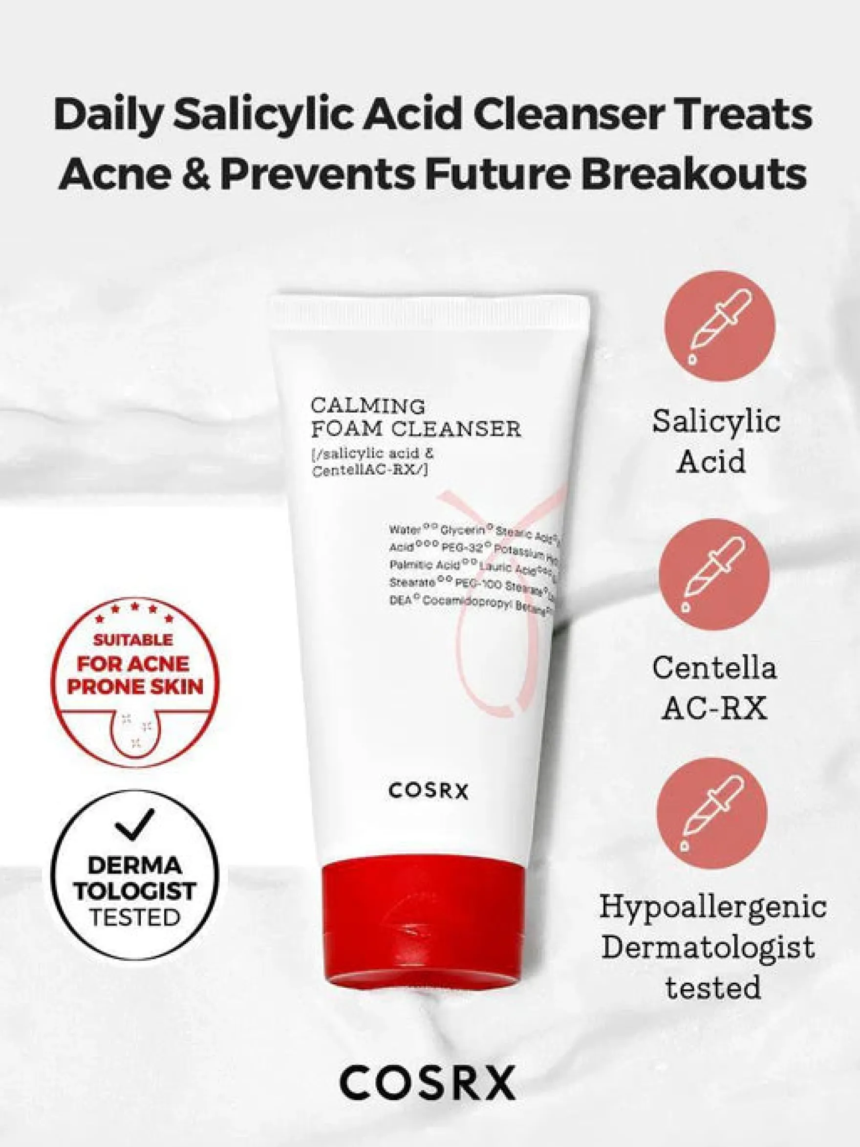 AC Collection Calming Foam Cleanser