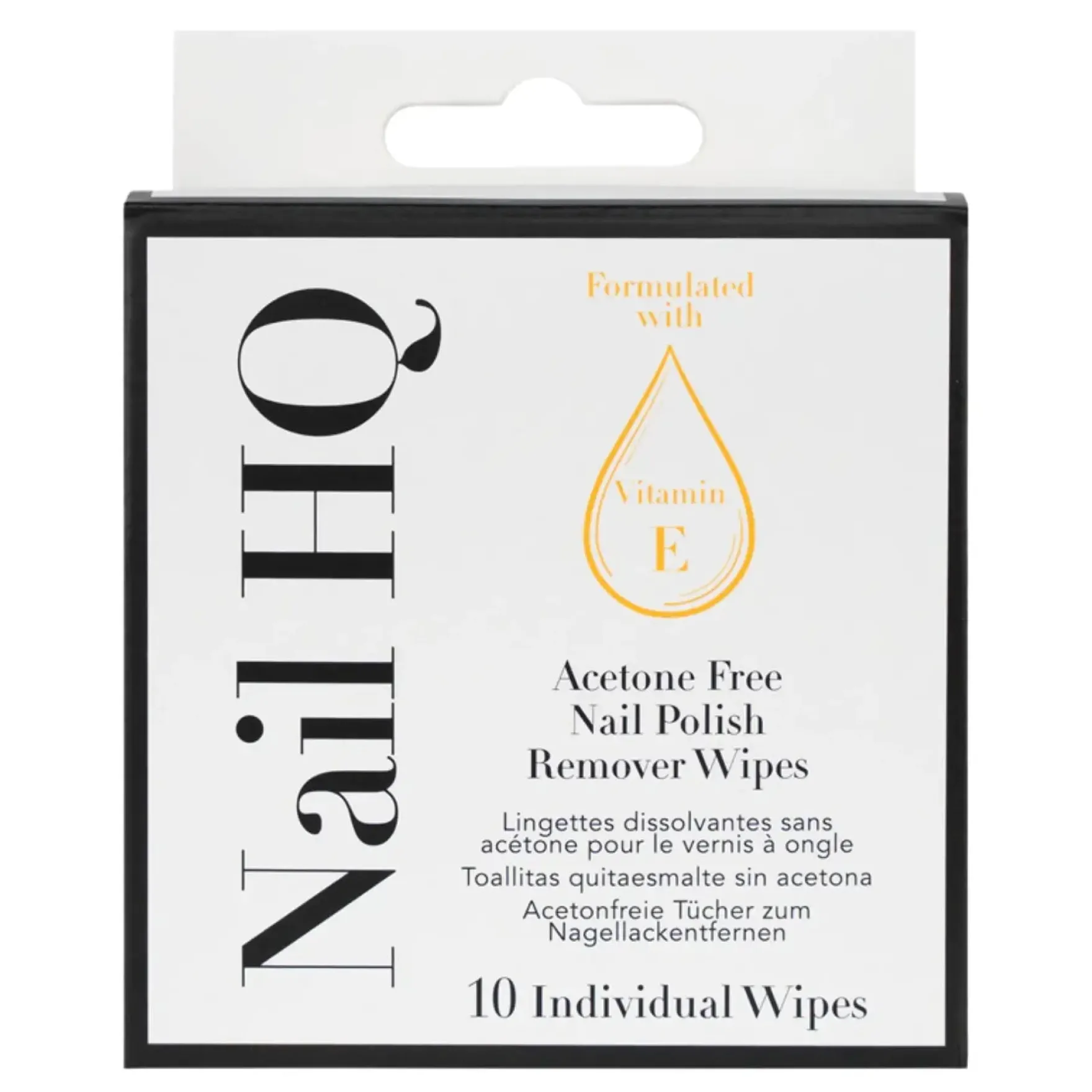 Acetone Free Nail Polish Remover Wipes