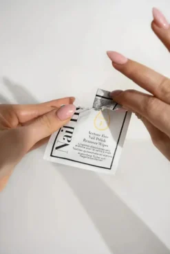 Acetone Free Nail Polish Remover Wipes
