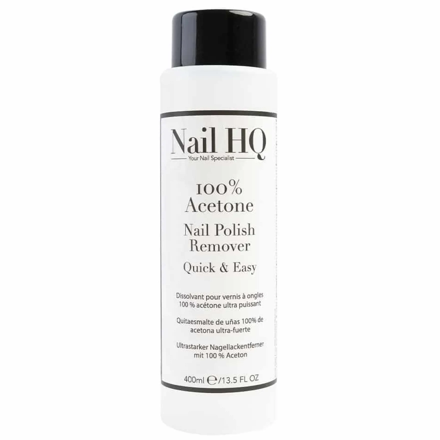 100% Acetone Nail Polish Remover 400ml