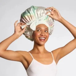 Adjustable Oversized Satin Bonnet Aura