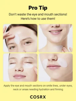 Advanced Snail Mucin Glass Glow Hydrogel Mask 1 pc