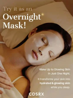 Advanced Snail Mucin Glass Glow Hydrogel Mask 1 pc
