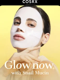 Advanced Snail Mucin Glass Glow Hydrogel Mask 1 pc