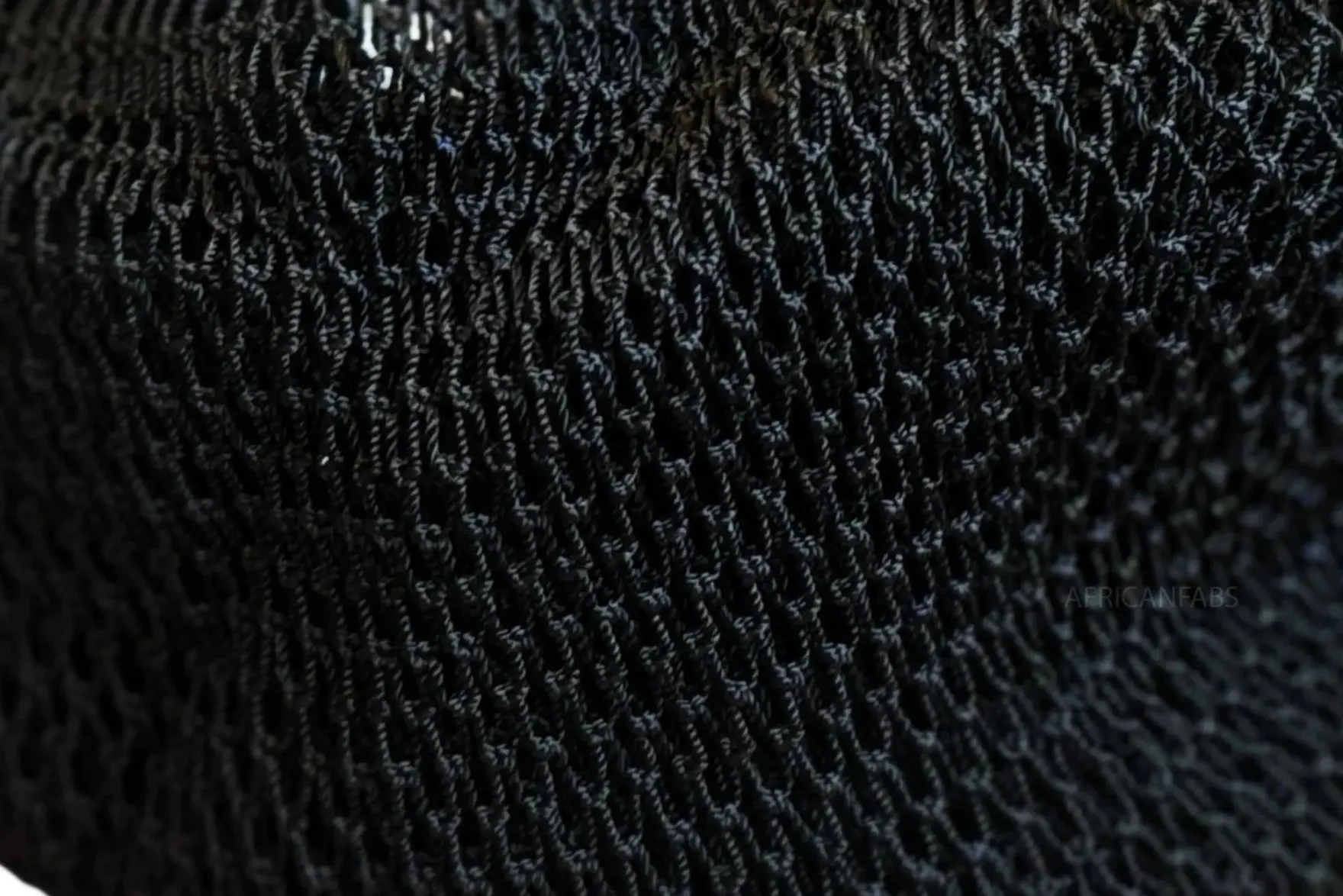 African Net Sponge Sapo Black