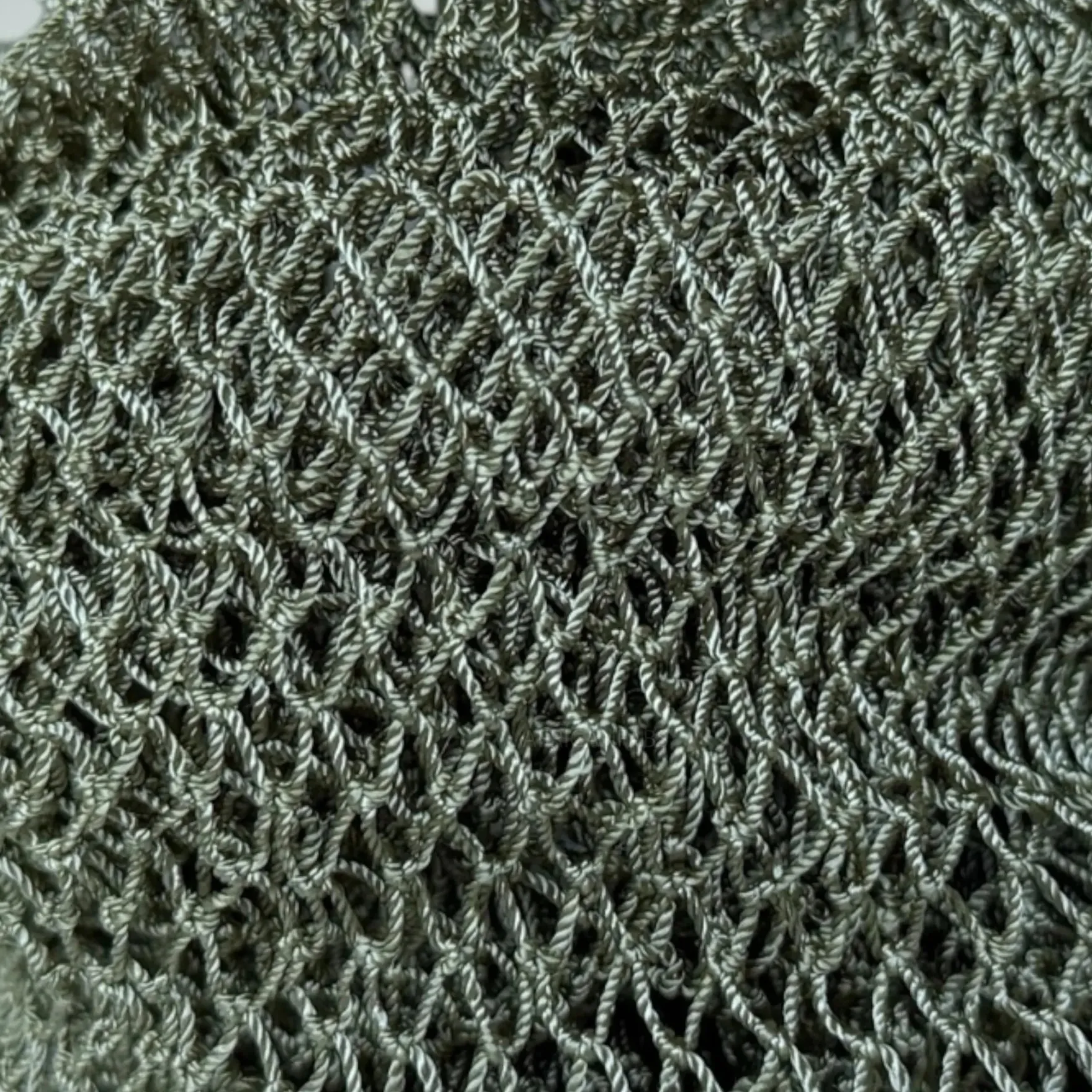 African Net Sponge Sapo Olive Green