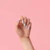 Almond Bish Nail Halo Pink