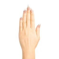 Almond Natural French Glaze Nails