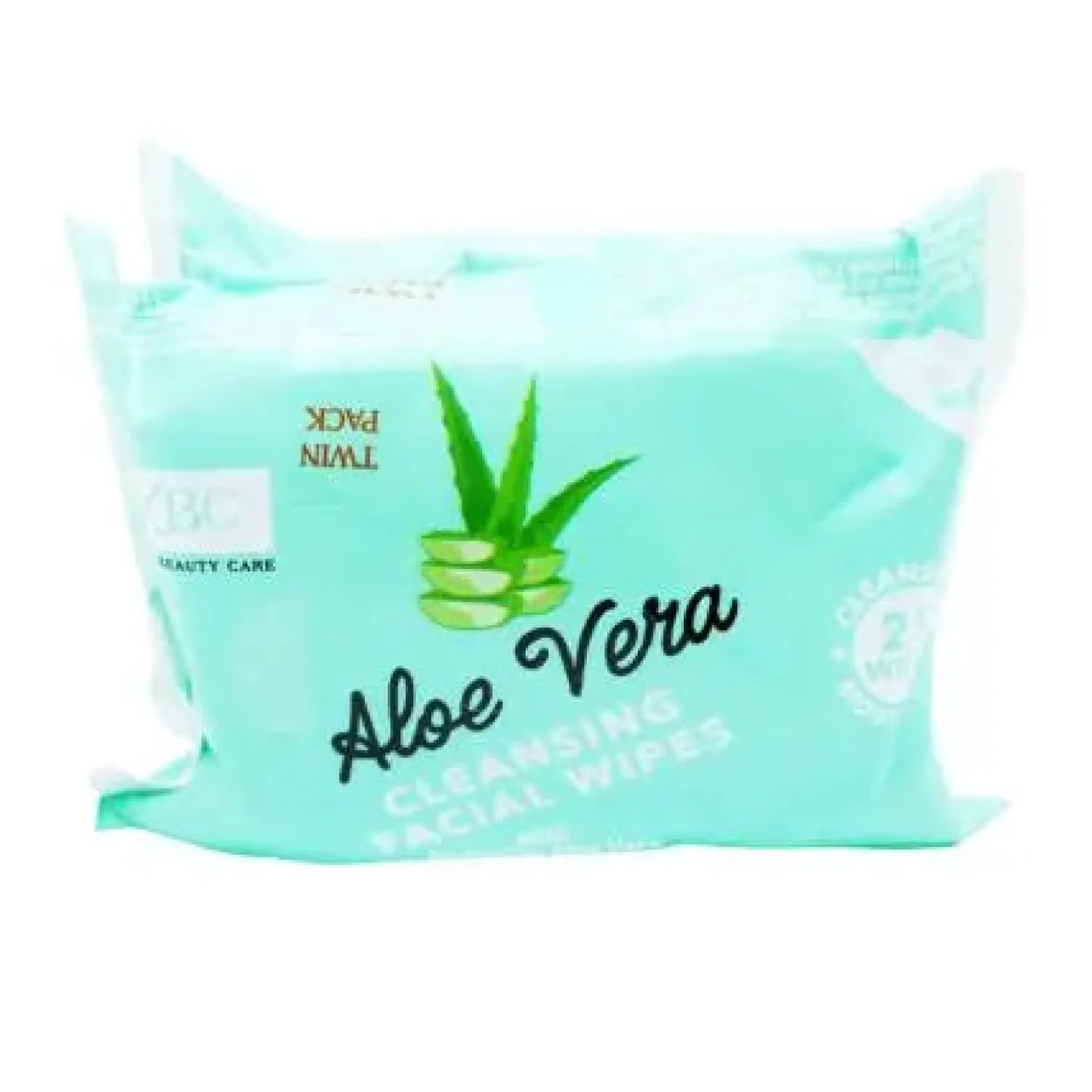 Aloe Vera Facial Wipes Twin Pack