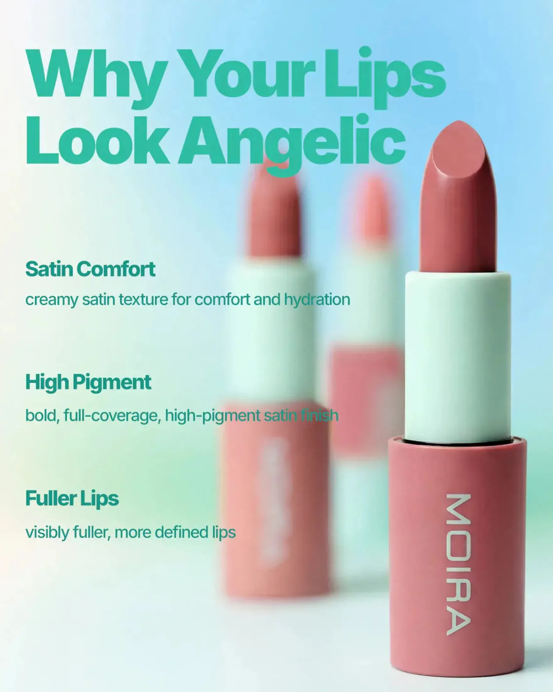 Angel Satin Lipstick 001 Blush Cloud
