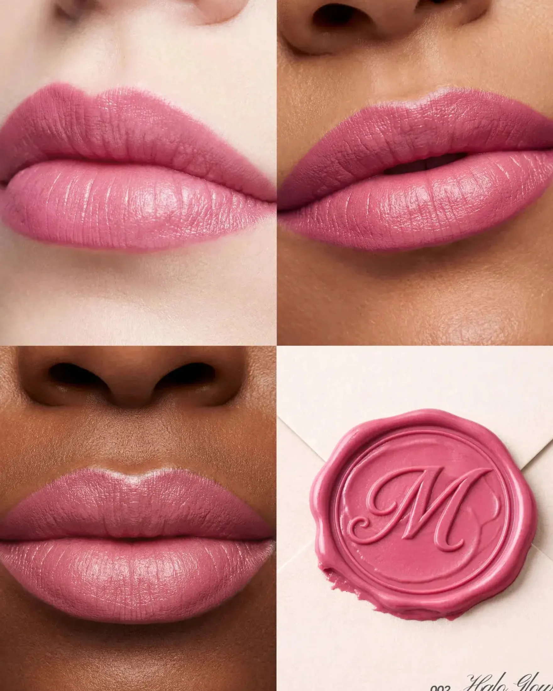 Angel Satin Lipstick 002 Halo Glow
