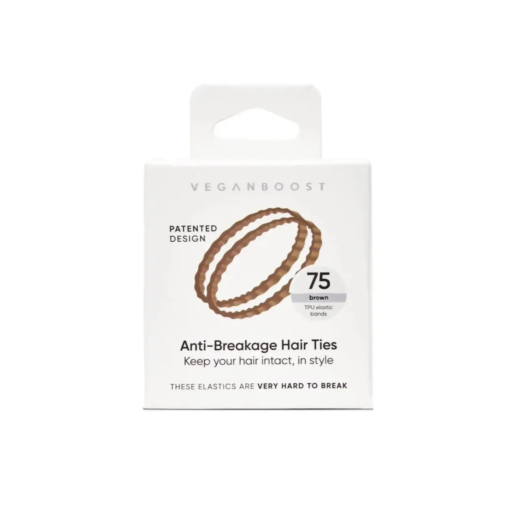 Anti Breakage Hair Ties Brown