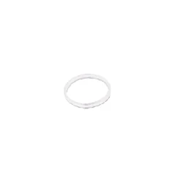 Anti Breakage Hair Ties White