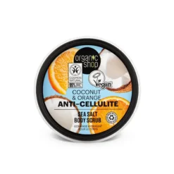 Anti-Cellulite Sea Salt Body Scrub Coconut & Orange