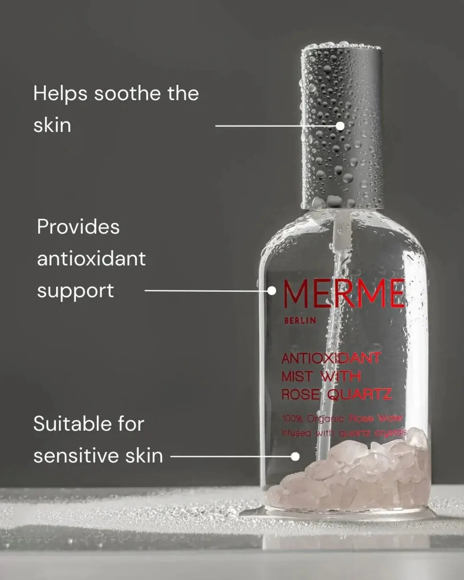 Antioxidant Mist with Rose Quartz