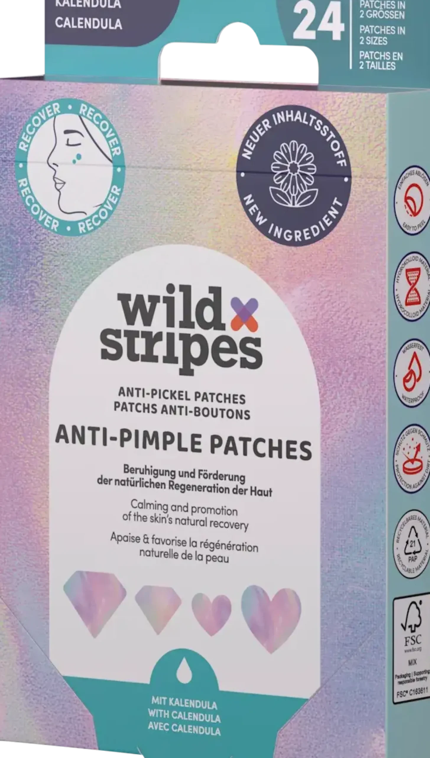 Ant-Pimple Patches Diamond Recovery