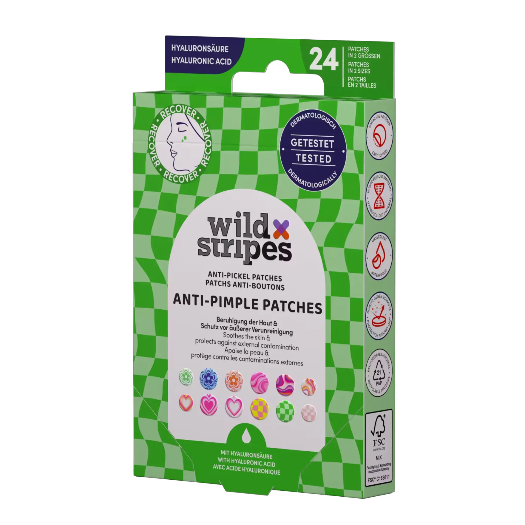 Ant-Pimple Patches Groovy Protect