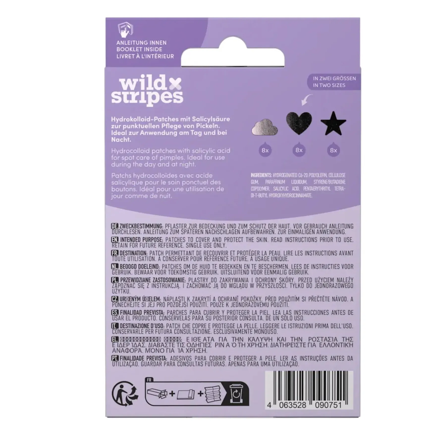 Ant-Pimple Patches Holo Clear