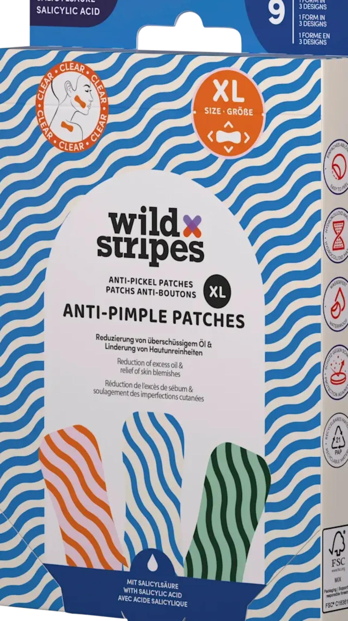 Ant-Pimple Patches XL