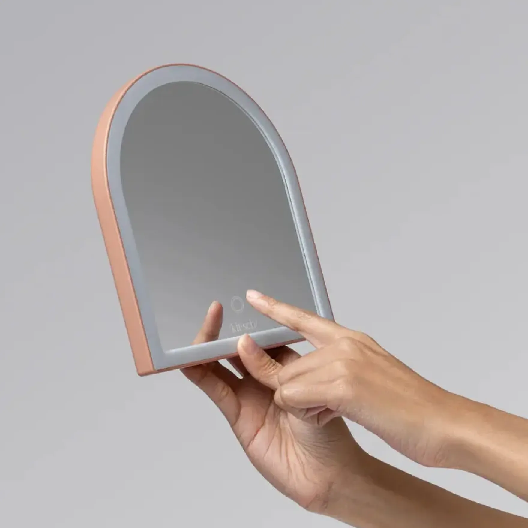 Arch Desk Mirror Terracotta