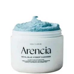 Arencia Fresh Blue Hyssop Rice Mochi Cleanser
