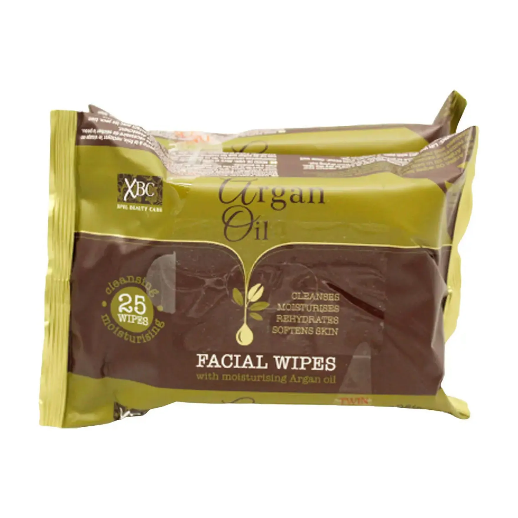 Argan Oil Facial Wipes Twin Pack