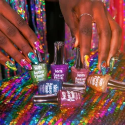 Astro Flash Cat-Eye Gel Polish Galactic Cowgirl