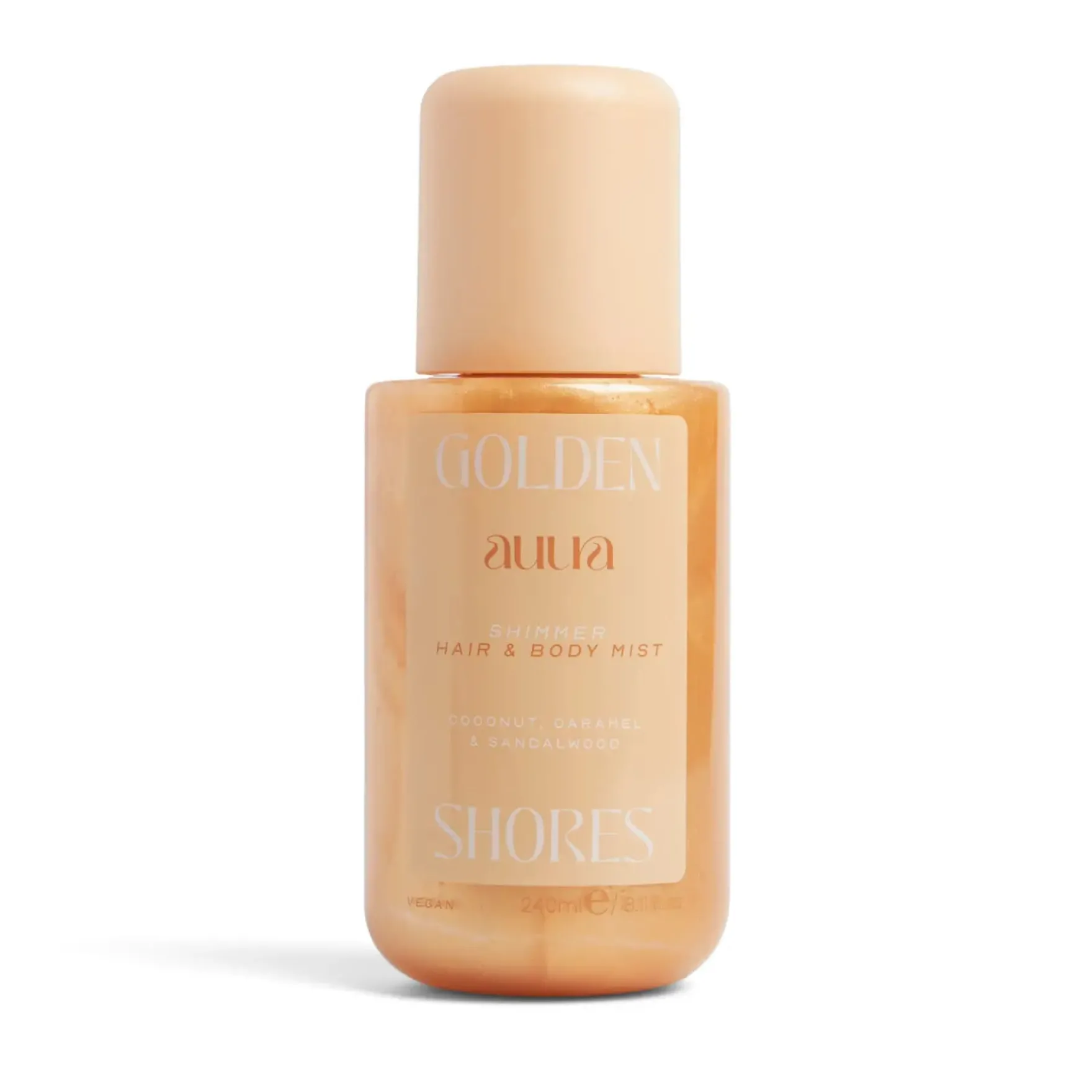 Auura Shimmer Hair & Body Mist Golden Shores