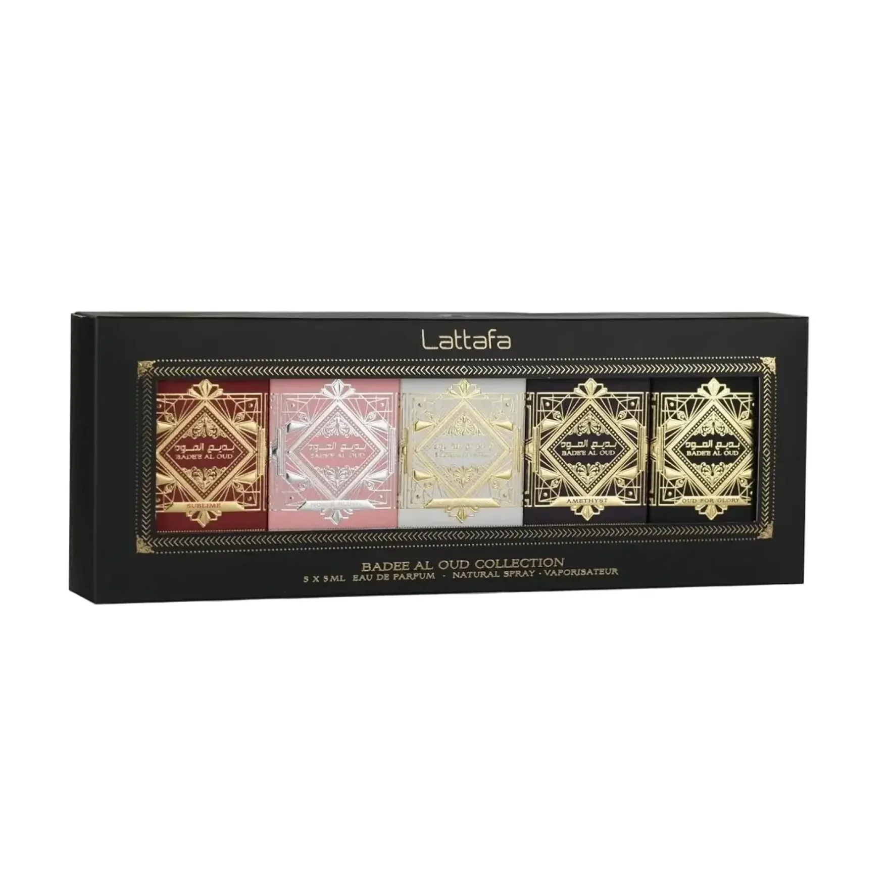 Badee Al Oud Discovery Set 5x 5 ml.