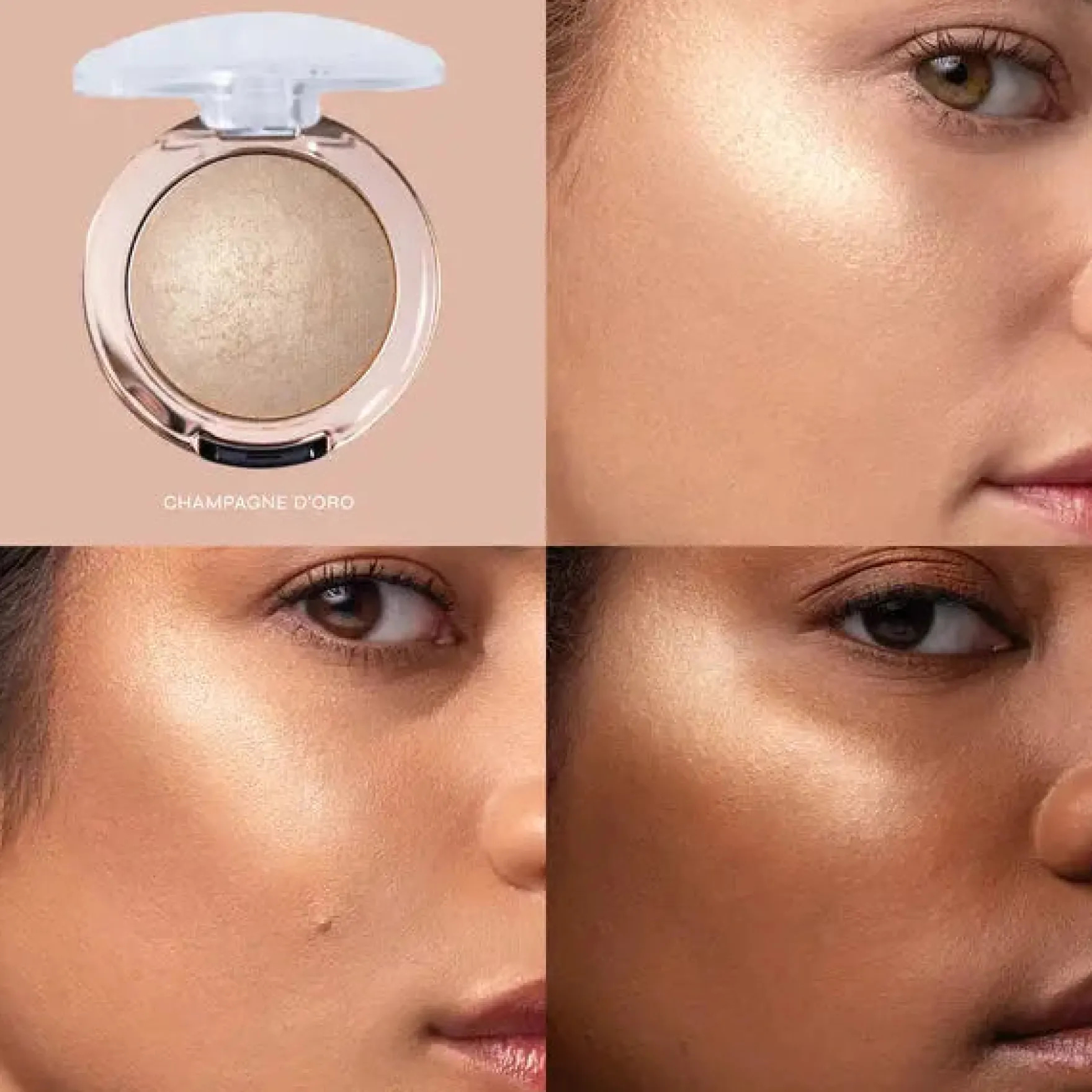 Baked Highlighter 02 Champagne D'Oro