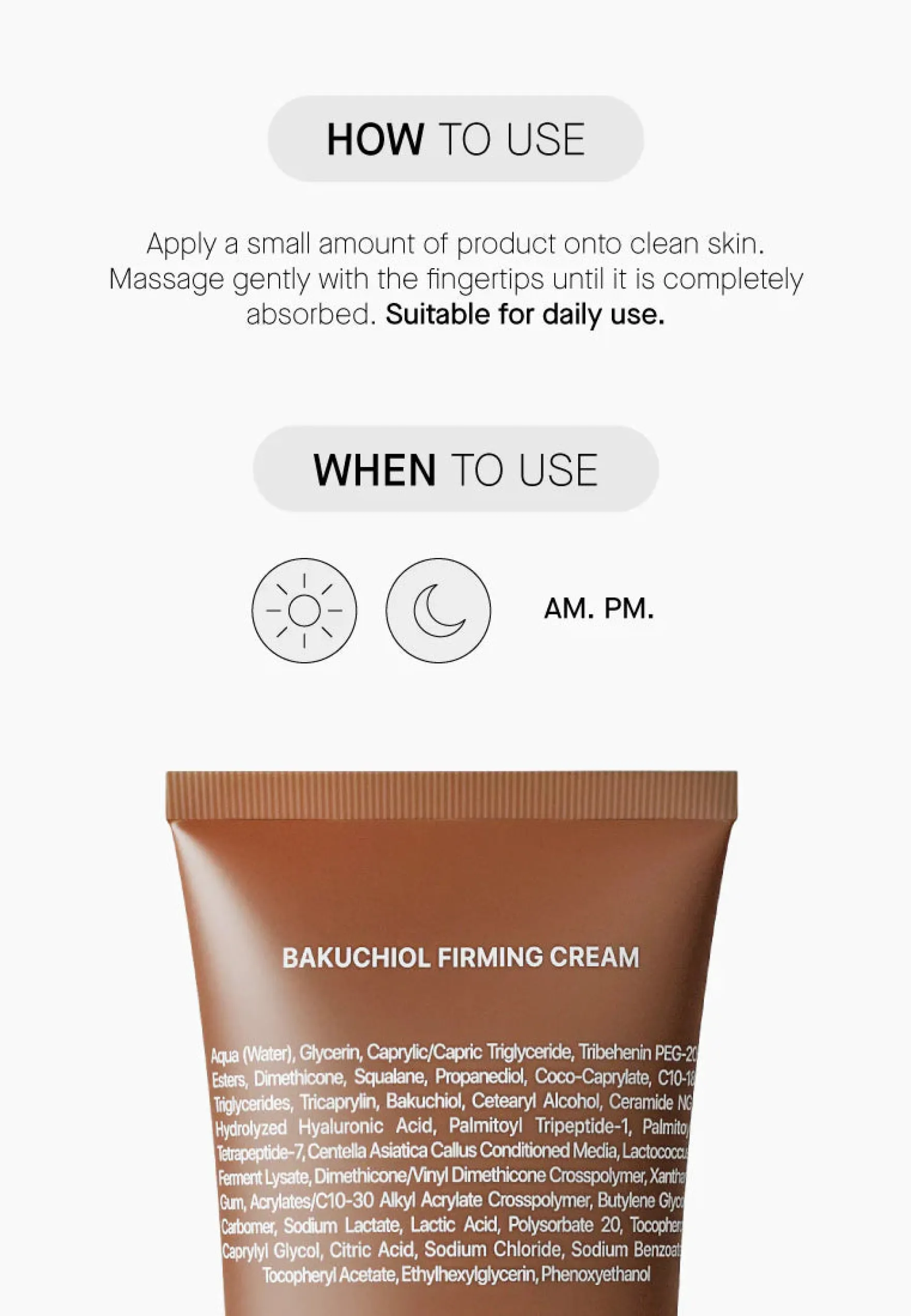 Bakuchiol Firming Cream