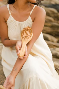 Bamboo Oval Hairbrush