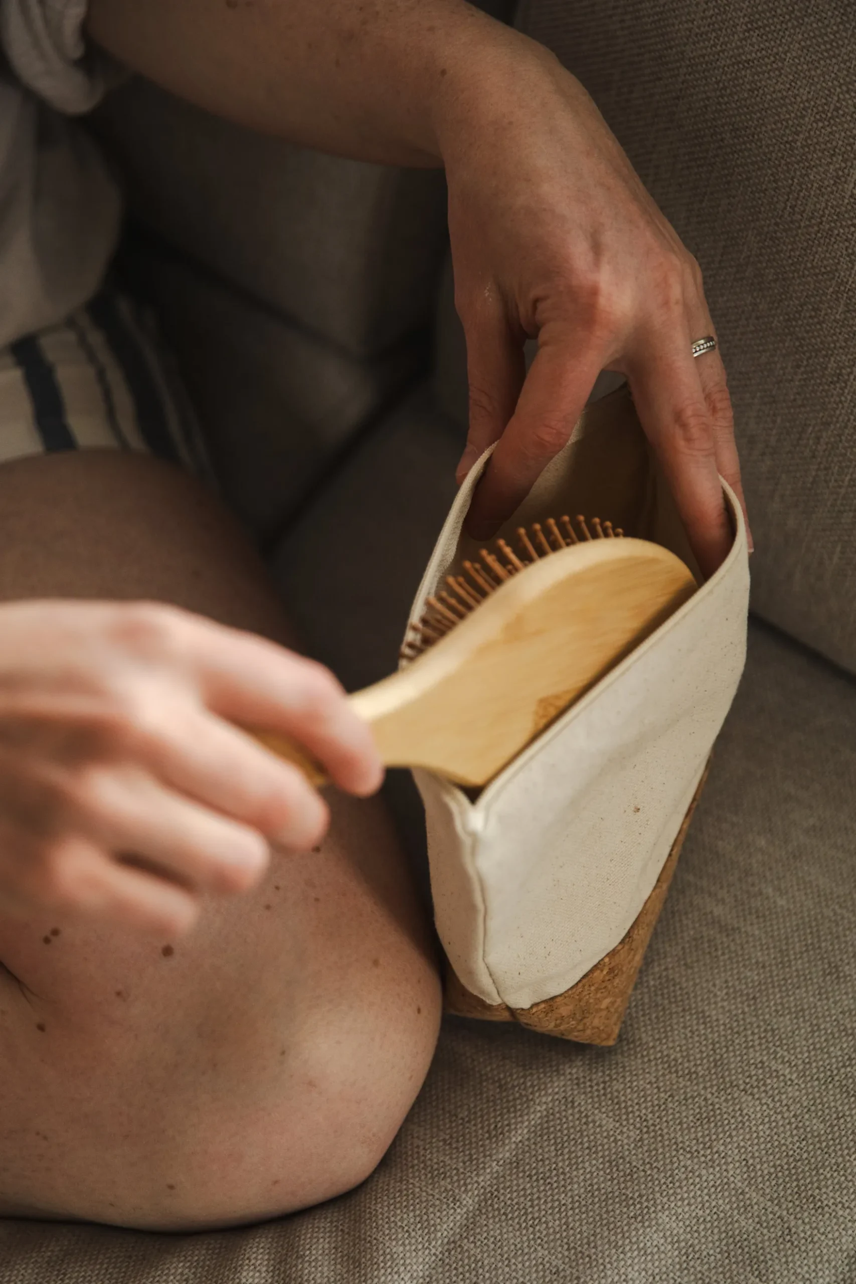 Bamboo Oval Hairbrush