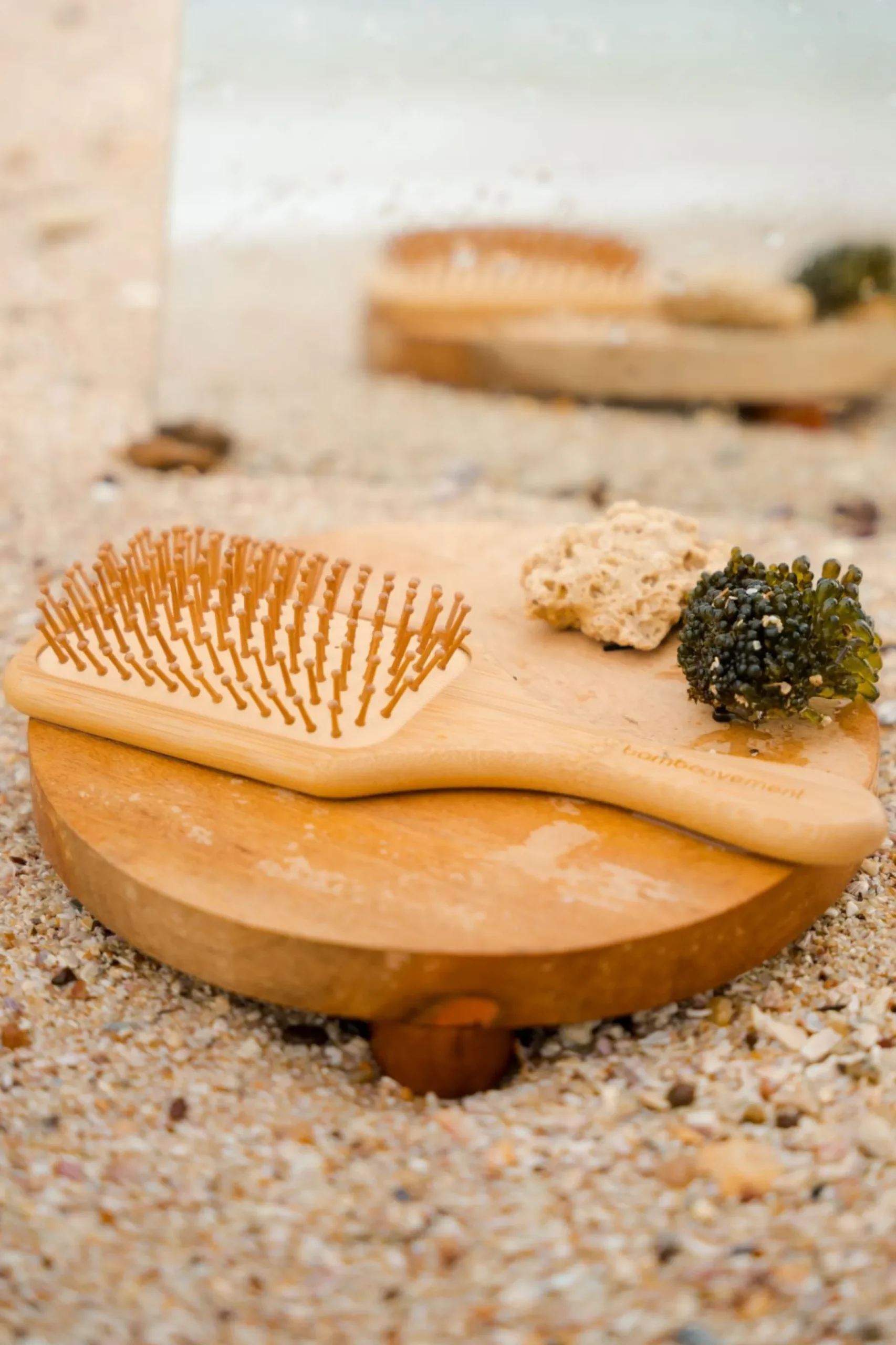 Bamboo Paddle Brush