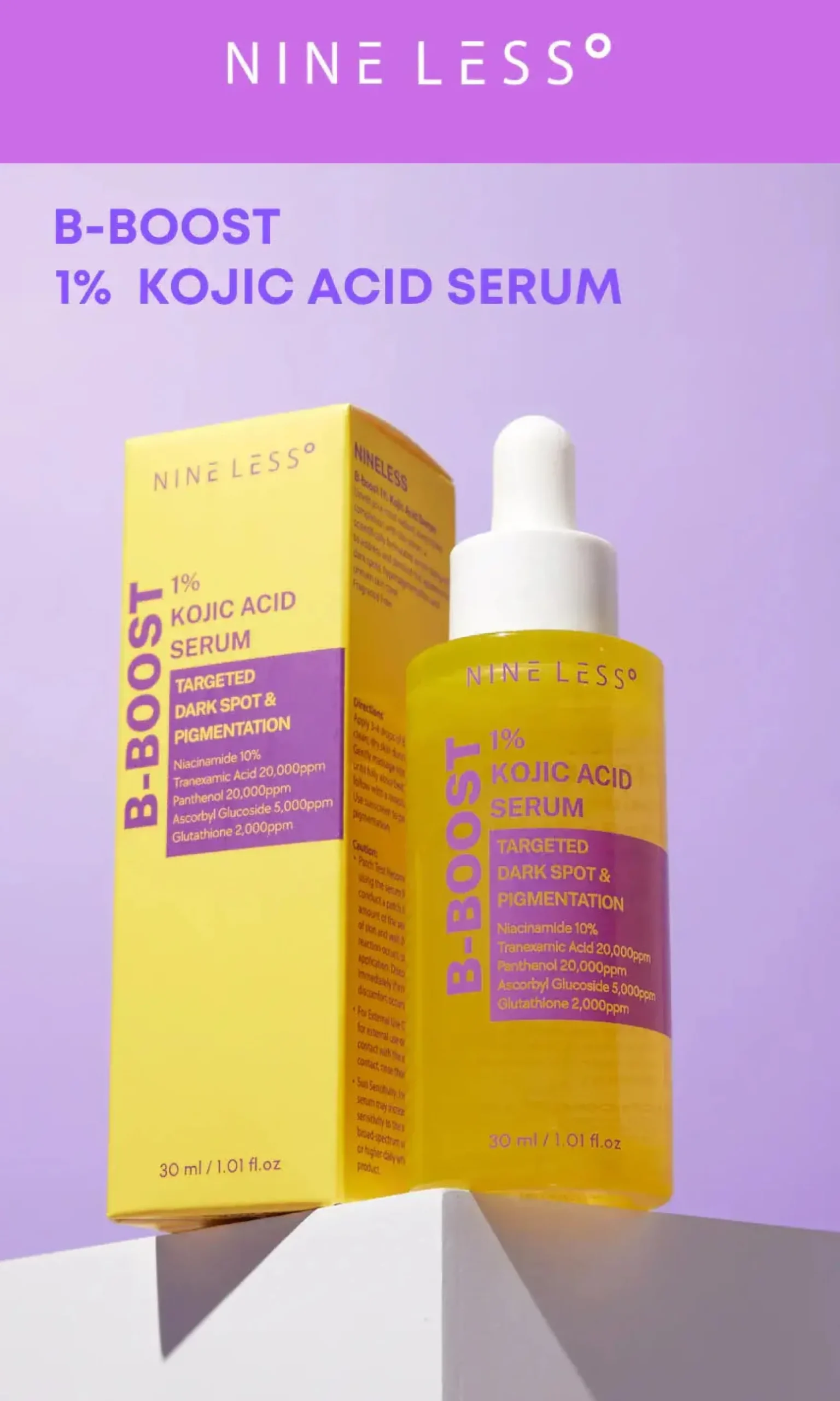 B-Boost 1% Kojic Acid Serum
