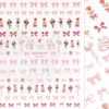 Bejeweled Nail Art Sticker Coquette Roses