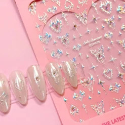 Bejeweled Nail Art Sticker Angelfire Flutter