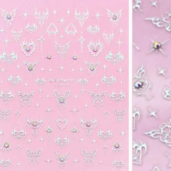 Bejeweled Nail Art Sticker Angelfire Flutter