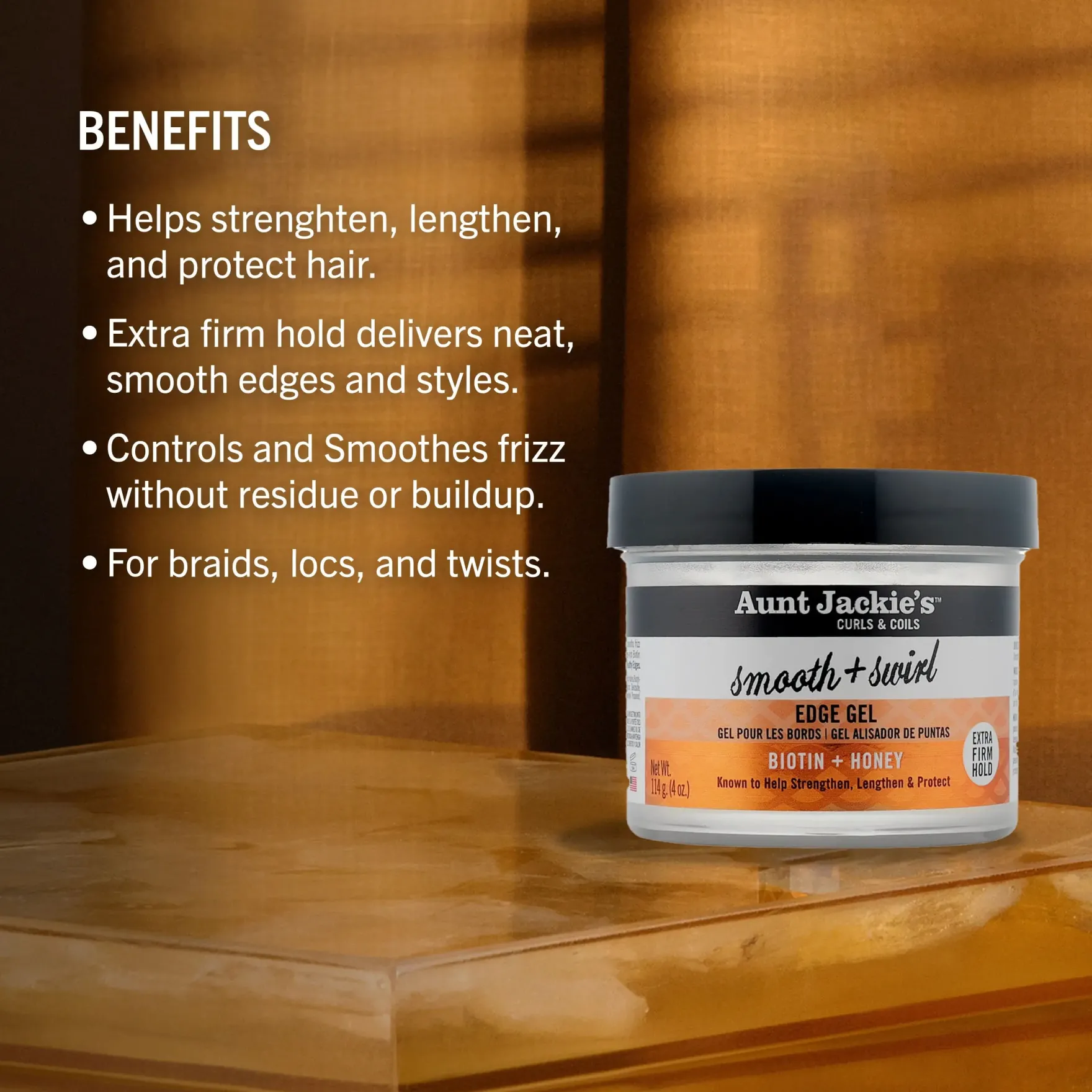 Biotin + Honey Edge Gel