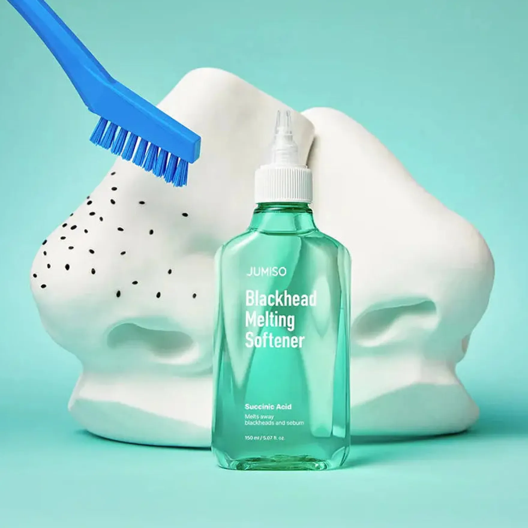 Blackhead Melting Softner & Cotton Pads & Cotton Swab