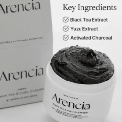 Black Tea Rice Mochi Cleanser