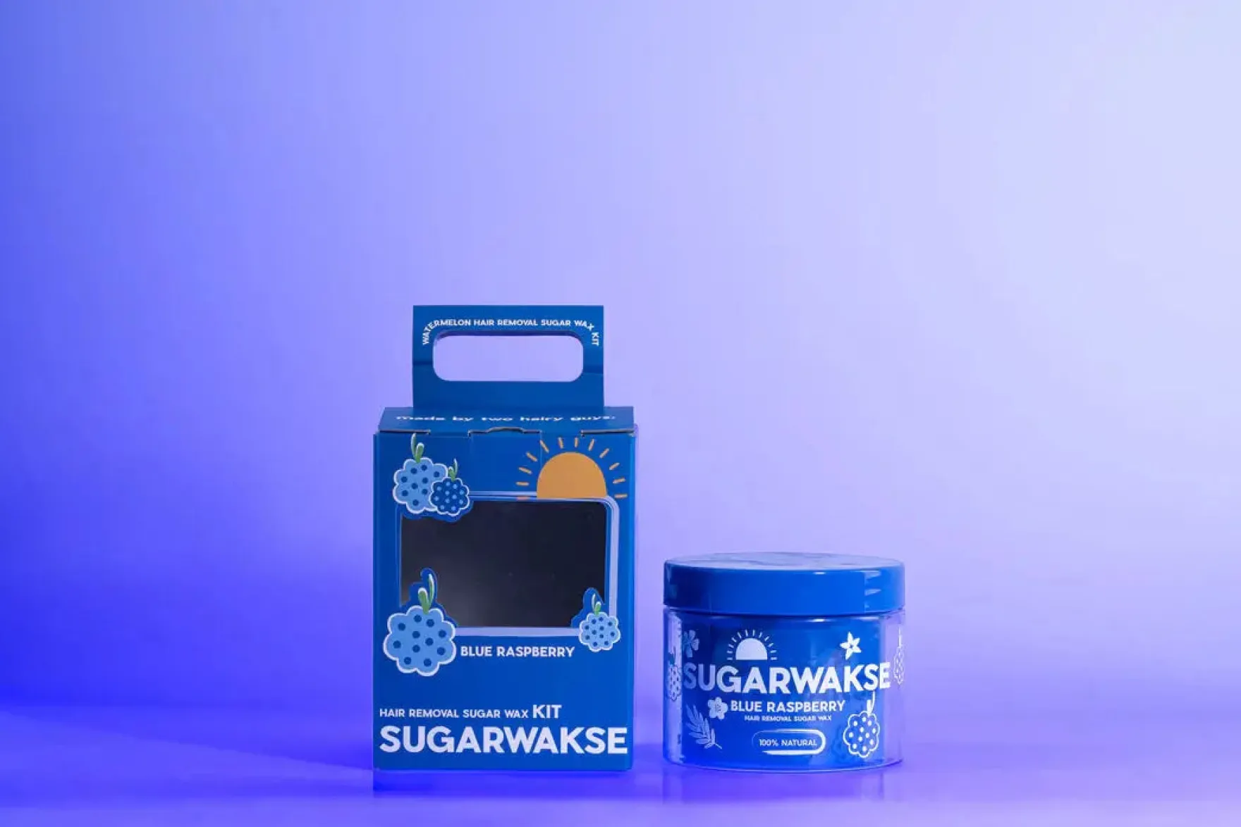 Blue Raspberry Sugar Wax Kit