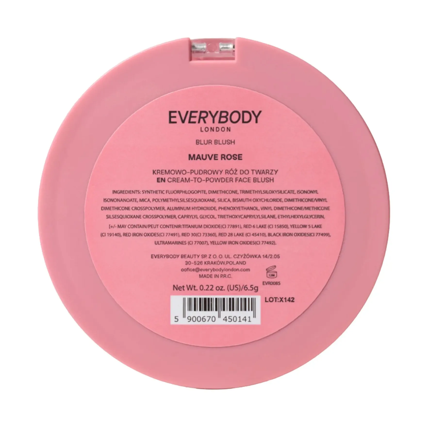 Blur Blush Mauve Rose