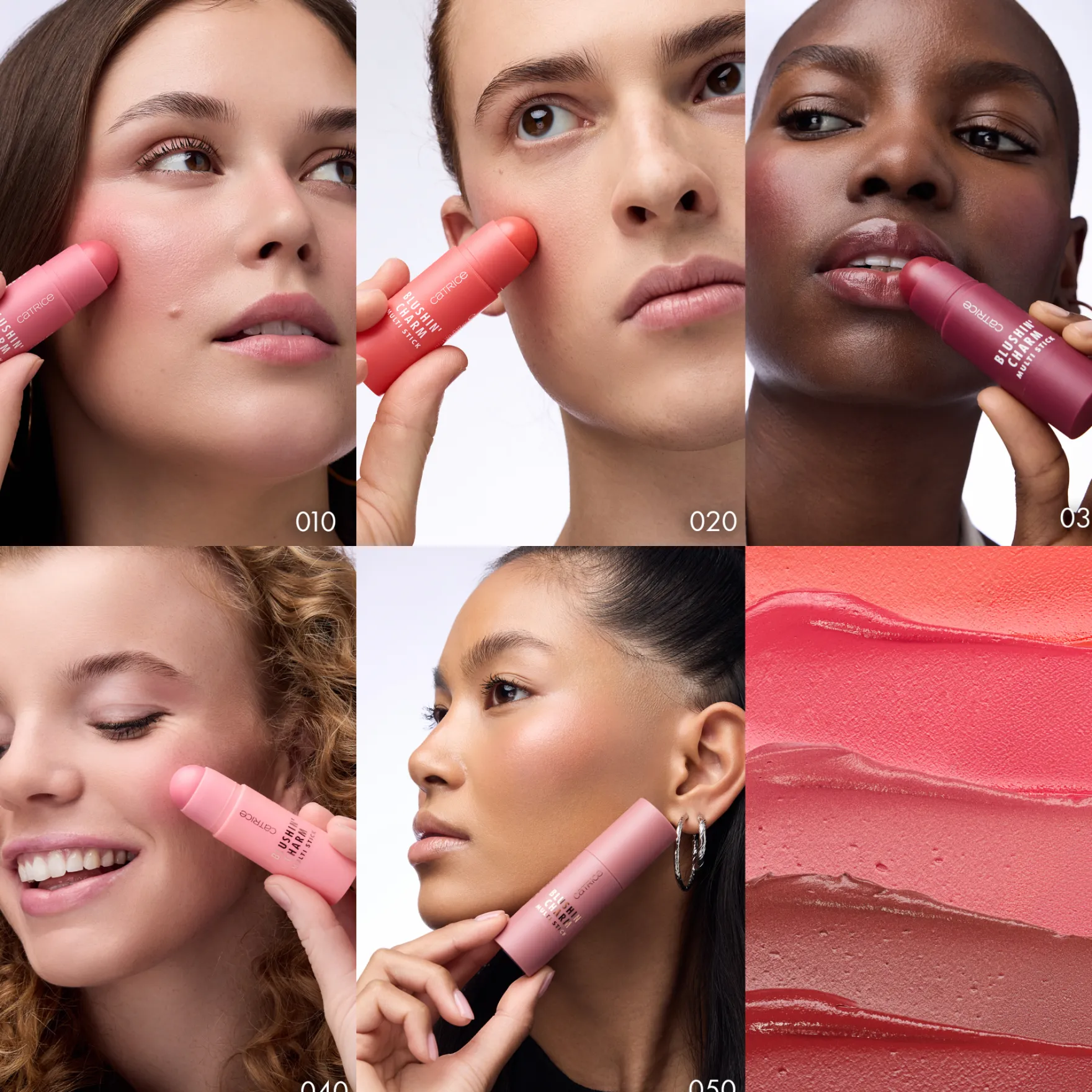 Blushin' Charm Multi Stick 020 Coral Cutie