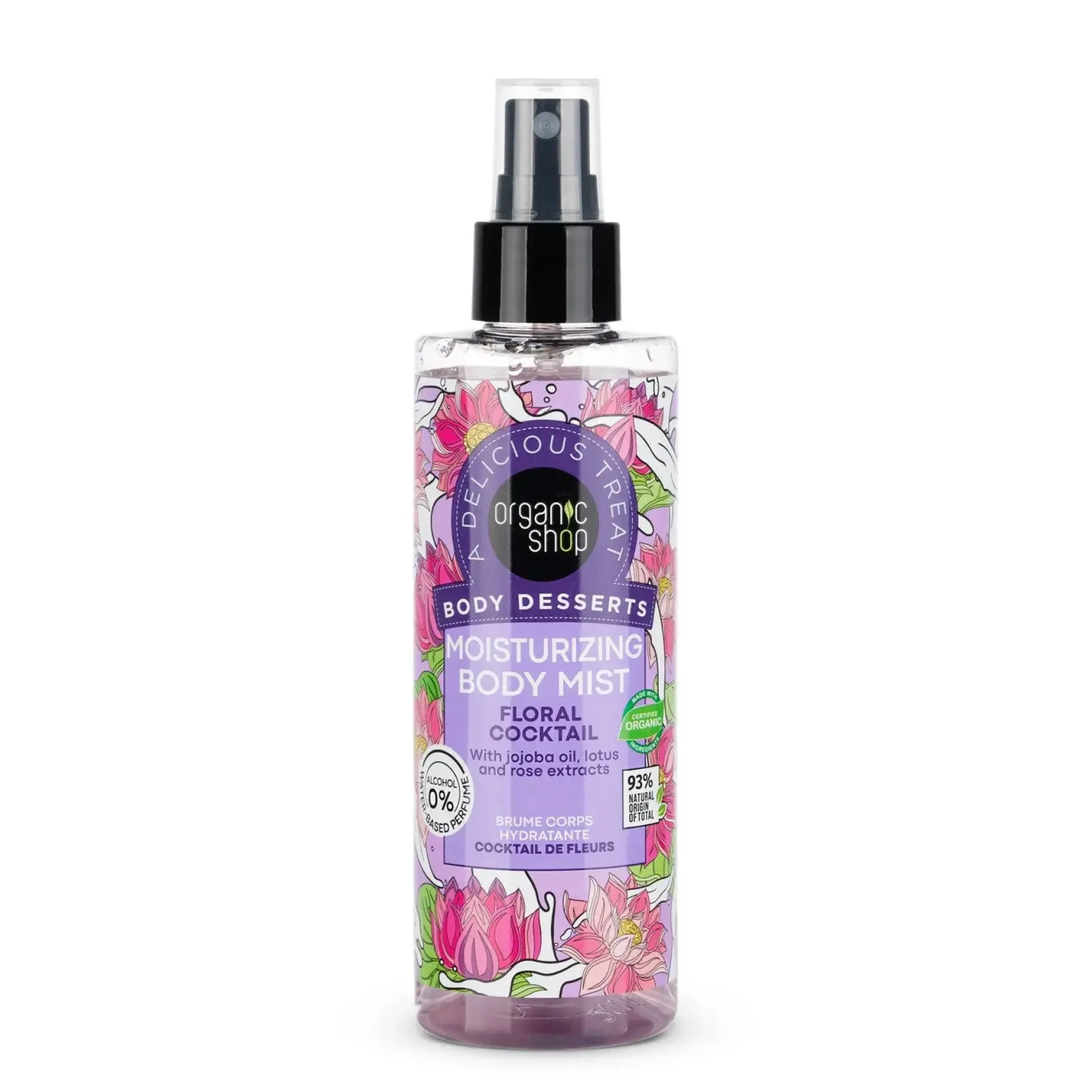 Body Desserts Moisturizing Body Mist Floral Cocktail